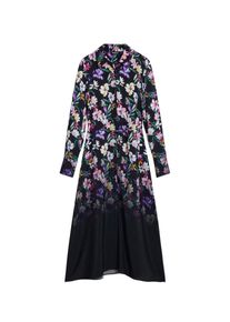 Desigual Blusenkleid Damen Gr&ouml;&szlig;e 36 mischfarben / schwarz Winterkleid