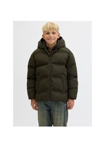 Jack & Jones Jack & Jones Junior , Steppjacke »JJESOHO PUFFER HOOD SN JNR«, mit Kapuze , grün , 176 , Gesteppte Jacke von Jack & Jones Junior für Jungen