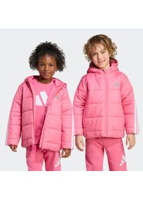 adidas Sportswear , Outdoorjacke »LK ESS 3S JKT« , pink , 110 , Eine Jacke mit CLIMAWARM, die dich warm und trocken hält, während du dein Ding machst.