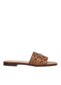 Coccinelle Slipper & Pantoletten - Coccinelle Monog Slice Cow - Gr. 38 (EU) - in Braun - für Damen