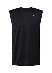 Nike, Hommes T-Shirt fonctionnel, noir / blanc cassé