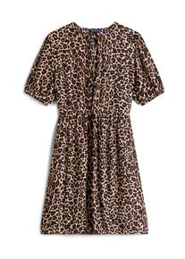 Tommy Jeans, Femmes Robe, beige / umbra / noir