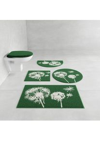 Grund Badematte »Pusteblume, Badvorleger, Badezimmer Teppich, sehr weich«, rutschhemmend beschichtet, schnell trocknend-fussbodenheizungsgeeignet, weiche...