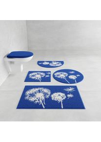 Grund Badematte »Pusteblume, Badvorleger, Badezimmer Teppich, sehr weich«, rutschhemmend beschichtet, schnell trocknend-fussbodenheizungsgeeignet, weiche...