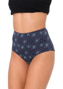 Damen Taillenslip aus Single-Jersey marine-ozean