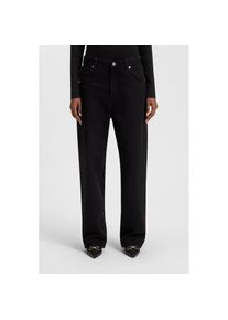 Hugo Blue, Unisex, HUGO Blue 5-Pocket-Jeans &raquo;Leni&laquo; Loose Fit Baggy Jeans Wide Leg Low to Mid Waist, schwarz 001, 29, L&auml;nge 32, Jeans von HUGO Blue 