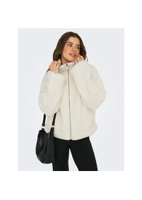 Only , Outdoorjacke »ONLASPEN LIFE TEDDY JACKET NOOS OTW«, ohne Kapuze , weiss , Jacke von Only