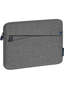 PEDEA , Tablettasche »Tablettasche Fashion 27,96 cm (bis 11'')« , grau , Einfache Handhabung durch langen Reissverschluss