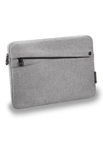 PEDEA , Tablettasche »Tablettasche Fashion bis 25,7cm (10.1)«, dicke Polsterung und ein fleeceartiges, weiches Innenfutter , grau , Lange,...