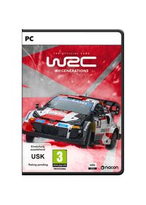 nacon , Spielesoftware »WRC Generations«, PC , rot , Erscheinungstermin: 03.11.2022