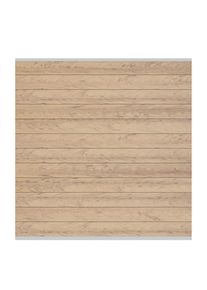 TraumGarten Sichtschutzzaun SYSTEM WPC CLASSIC Zaunfeld-Set Sand Sichtschutz Steckzaun Lamellenzaun, Silber