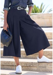 Lascana Witt Damen Hosenrock, navy, Gr&ouml;&szlig;e 42, 75% Polyester, 75% Polyester, 7% Elasthan