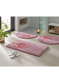 Grund Witt Badgarnitur, altrosa, Gr&ouml;&szlig;e 45x50 cm - rechteckig, 100% Polyacryl