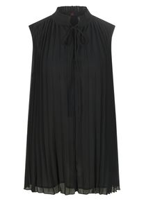 Emilia Lay - Ärmellose Bluse, schwarz, Gr. 56, Kunstfaser