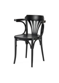 TON Kaffeehaussessel No. 24 Schwarz