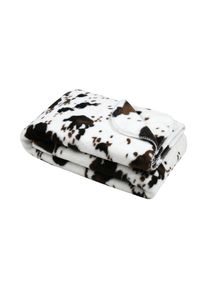 Kuscheldecke Kuhfelloptik HOMETEX