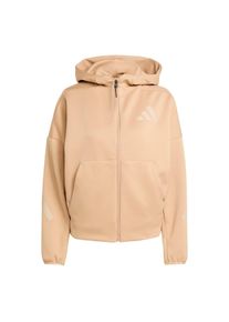 adidas Sportswear, Femmes Veste de survêtement 'Z.N.E.', beige / camel