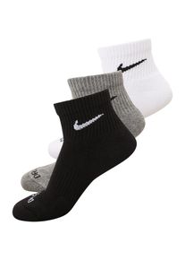Nike Sportsocken 'Everyday Plus' Herren, graumeliert / schwarz / wei&szlig;, Gr&ouml;&szlig;e 34/38