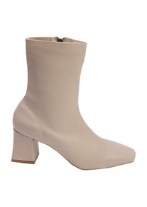 Trendyol Stiefelette Damen, beige, Gr&ouml;&szlig;e 37