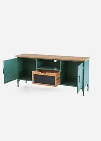 Buffet bas en vert60x135 cm, Couleur/Motif: vert mousse, bonprix
