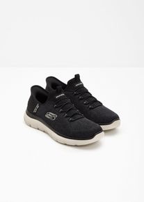 bonprix Skechers Komfort-Slip-In-Sneaker mit Memory Foam in schwarz, Gr&ouml;sse 40, Skechers