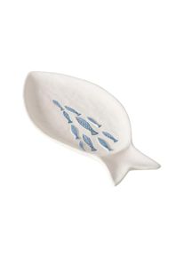 Servierplatte »Fisch Pina« , blau , Boltze
