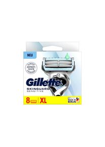 Gillette , Rasierklingen »SkinGuard Sensitive 8 Stück«, (8 tlg.) , Schützt unebene, unreine und irritierte Haut