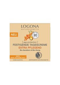 Logona , Tagescreme »Extra pflegend« , beige , Zertifizierte Naturkosmetik: Cruelty Free, Natrue, Vegan