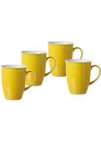 Ritzenhoff & Breker Becher »Doppio«, (Set, 4 tlg.), 4-teilig , gelb , Ritzenhoff & Breker