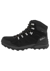Jack Wolfskin , Wanderschuh »REFUGIO TEXAPORE MID M« Wasserdicht, Trekkingschuh , schwarz , Robuster Wanderschuh von Jack Wolfskin mit Schnürung