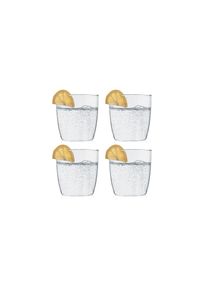 Glas »Kvadrant 4-teilig 0,35 l« , farblos , Bodum