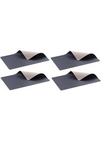 Platzset, (Packung, 4 St.) , blau , Bitz