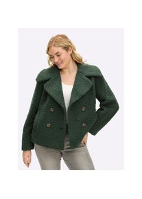 sheego by Joe Browns, Unisex, sheego by Joe Browns Kurzjacke ohne Kapuze, moos, 44