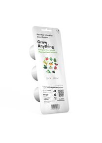 Click & grow - grow anything Pflanzenschoten (3-er Packung)