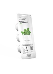 Click & grow Pflanzkapsel - Oregano (3-er Packung)