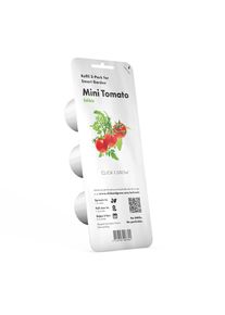 Click & grow Pflanzkapsel - rote Mini-Tomaten (3-er Packung)