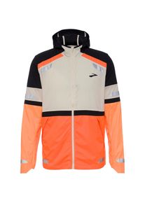 Brooks Run Visible Laufjacke Herren - weiß - Gr. XXL - Polyurethan