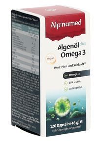 Alpinamed Algenöl plus Omega 3 Kapsel