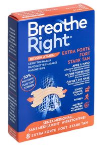 Breathe Right Nasenpflaster EXTRA Strenght TAN