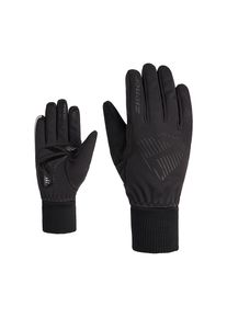 Ziener, Unisex, Fahrradhandschuhe &raquo;DOMMI-Z bike glove junior&laquo;, schwarz, S, winddichte, atmungsaktive, wasserabw. WINDSHIELD@ Membran