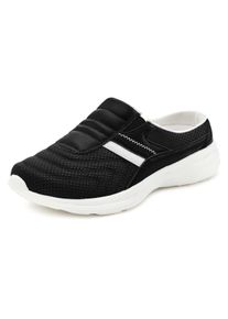 Vivance Witt Damen Sabot, schwarz/wei&szlig;, Gr&ouml;&szlig;e 39, 100% Textil