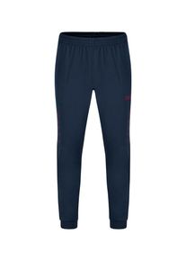 Jako, Hommes Pantalon de sport, bleu marine / rouge