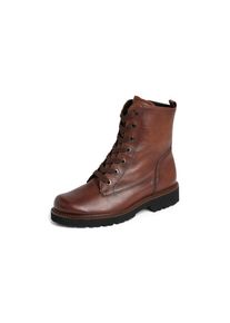 Semler - Schnür-Stiefelette Barbara, braun, Gr. 42, Orthopädische Einlagen, Leder