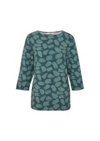 Tchibo - Strukturiertes Shirt - Damen - Gr. XXL - blau/print