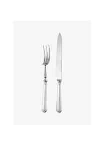 Christofle Tranchierbesteck 2 tlg. Albi silberfarben