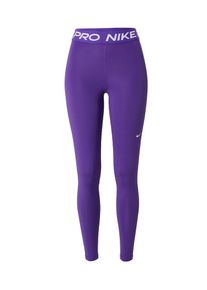 Nike Sporthose 'Pro' Damen, lila / wei&szlig;, Gr&ouml;&szlig;e S