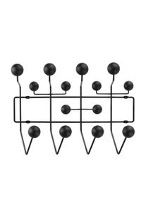 Eames Hang it all Garderobe Esche schwarz Vitra
