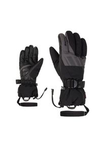 Ziener , Skihandschuhe »GHALION-Z AS glove man« , schwarz , atmungsaktive, wasser- und winddichte AQUASHIELD Membran