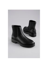 Aniston SHOES , Chelseaboots, Stiefelette, Blockabsatz, mit breitem Stretch - NEUE KOLLEKTION , schwarz , Klassischer Boots mit Reissverschluss...