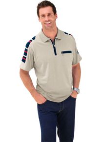 Catamaran Herren Kurzarm-Poloshirt beige